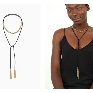 NEW in box Stella & Dot Eliza Fringe Necklace